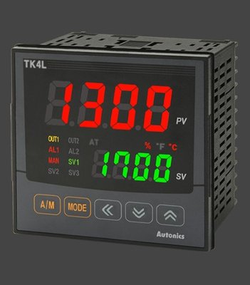 TK4L-R4RN ПІД-регулятор (100-240 VAC, 96x96 мм, релейний вихід, аварійний вихід, трансмітер 4...20 мА) 000140354 фото