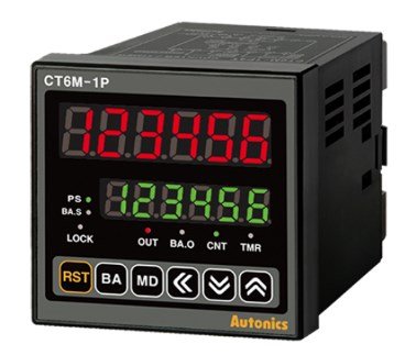 CT6M-2P4T Лічильник імпульсів / таймер (100-240 VAC, 50/60 Hz, RS458) 000102176 фото