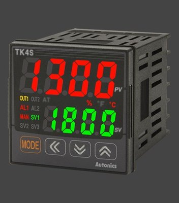 TK4S-14CN ПІД-регулятор (100-240 VAC, 48x48 мм, 4...20 мА, дод. реле 3А) 000109149 фото