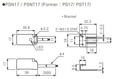 PSN17-5DN Датчик індуктивний n-p-n 000071640 фото