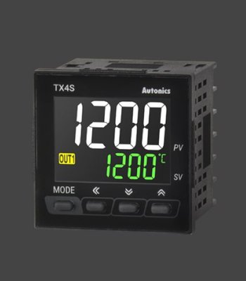 TX4S-14C ПІД-регулятор (LCD дісплей, 100-240 VAC, 48x48 мм, вихід 0/4...20 мА або SSR, аварійний вихід) 000140879 фото