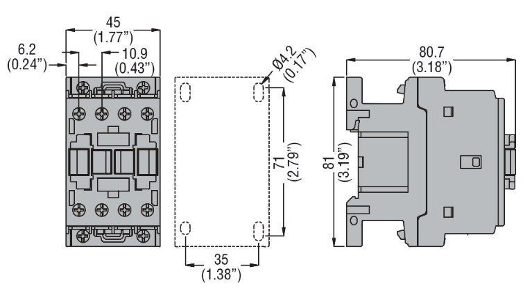 Контактор BF09 T2 A230 000127548 фото