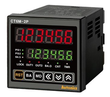 CT6S-1P4 Лічильник імпульсів / таймер (100-240 VAC, 48x48 мм, 1 вихідне реле) 000100136 фото