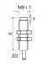 IA08BSN25PC Датчик індуктивний 000079858 фото 2
