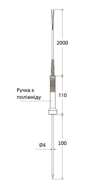 ТСП-1-8-Pt100-В-3-100-4-2000-РС-/-50...250/ Термоперетворювач 000210762 фото