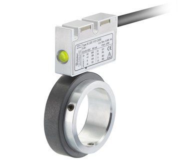 Енкодер 8.RLI20.1121.1000.0200 вих. Push-Pull Uжив=4.8...30Vdc пол вал 20мм рад. каб. 2м 000173588 фото