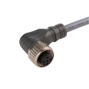 CONE13NF-A2 Конектор кутовий М12 (3-pin) з кабелем 2м. 000201374 фото