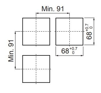 CX6M-1P4 Лічильник імпульсів / таймер (LCD, 100-240 VAC, 72x72 мм, 1 вихідне реле) 000173823 фото