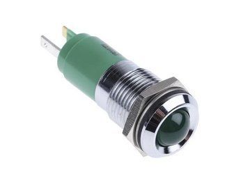 195F0231M світлод. інд IP67 22мм 230VAC 4mA зелений 000205176 фото