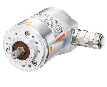Енкодер 8.7068.1232.3111 вих. Profibus-DP U=10...30V вал 10мм фланець &Oslash;70 радіал. кабель 2м PUR 000126392 фото