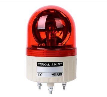 ASGB-02-R Проблисковий маяк (червоний+сирена, 86 мм, 24V AC/DC) 000182330 фото