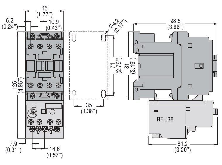 Контактор BF18 01 L024 000080855 фото