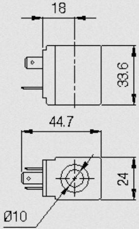 ТМ25 (24 V AC, 6 W) Катушка электромагнитного клапана (296301) 000209753 фото