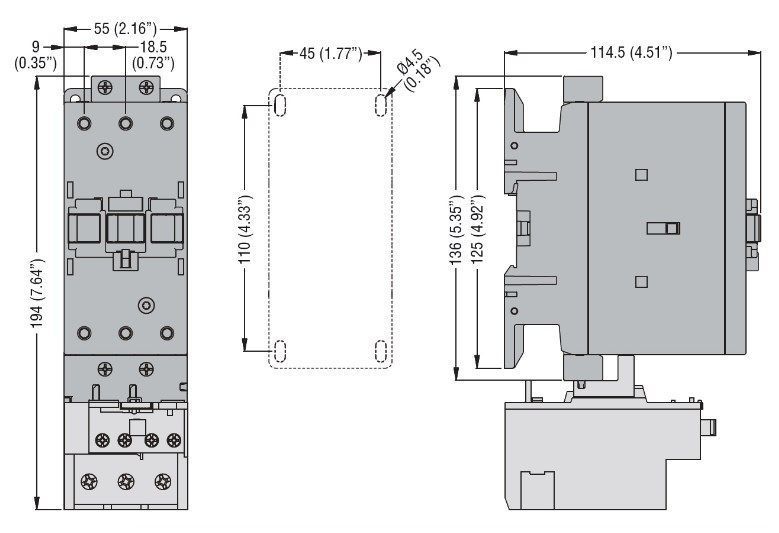 Контактор BF50 00 A230 000141169 фото