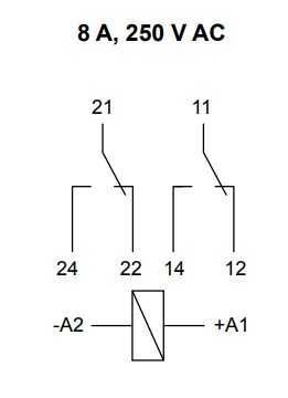 Купити PI84-230AC-M93G-TS-2012 реле інтерфейсне з колодкою GZT80