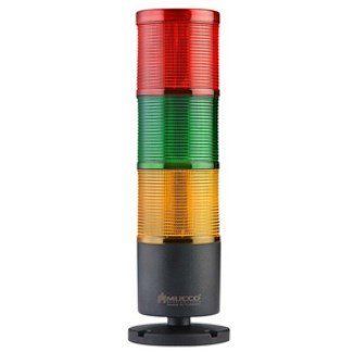 SNT-7013-FB3 Світлосигнальна колона, червоний - зелений - жовтий (smd LED+ звук, 12-24V AC/DC) 000189224 фото