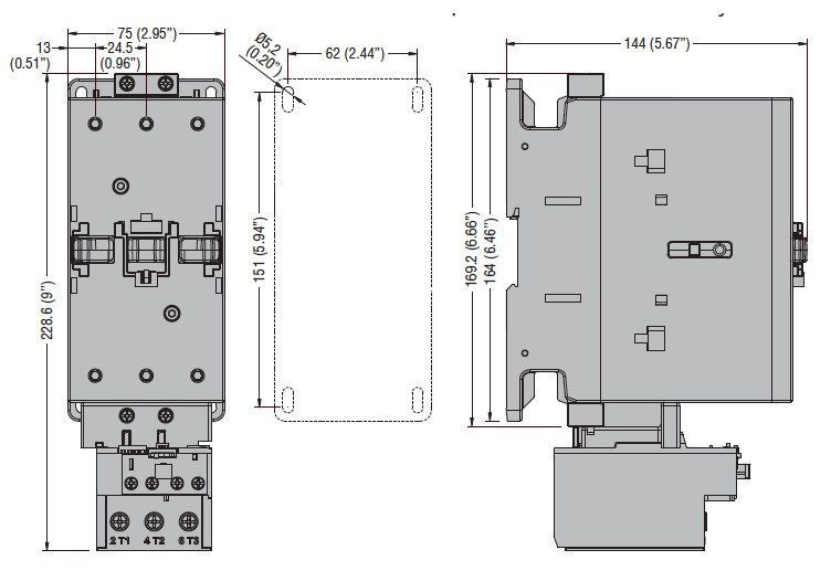 Контактор BF115 00 A230 000174537 фото