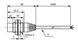 PRDL30-25DP2 Датчик індуктивний (M30, Sn=25mm, 12-24 VDC, PNP NС, кабель 2м) 000203183 фото 2