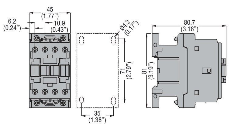 Контактор BF18 T2 A400 000098395 фото