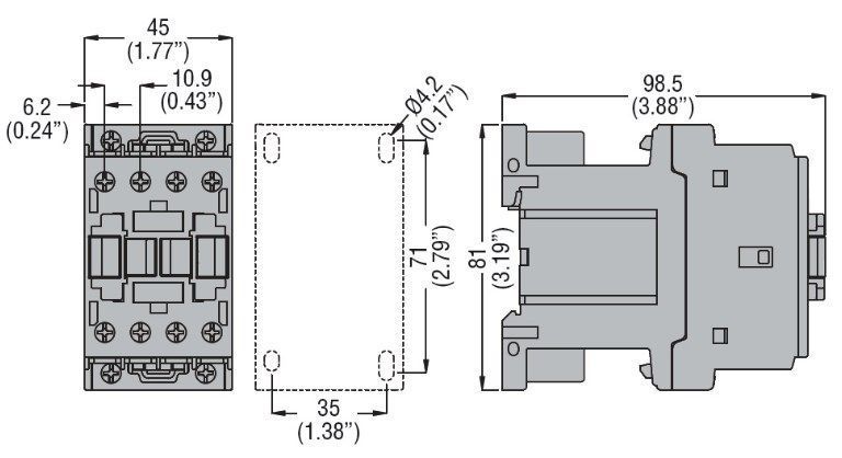 Контактор BF18 T2 L024 000081785 фото