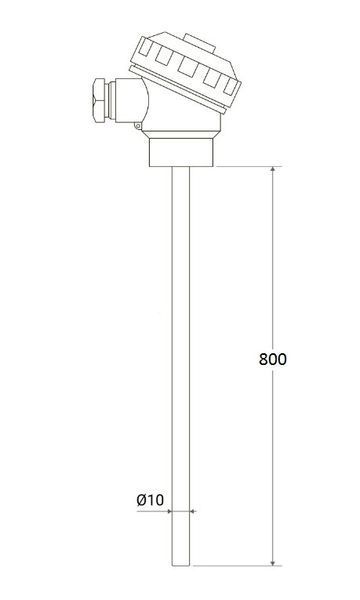 ТХА-1-24-К-2-І-800-310S-10-310S-А-/0...1050/ Термоперетворювач 000210273 фото