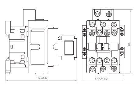 Додатковий контакт для контактора Ex9C AX4213 1NO+3NC (101288) 000106823 фото