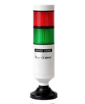 PTE-AGF-202-RG Світлосигнальна колона (LED, червоний, зелений 56мм, 24V AC/DC) 000102550 фото