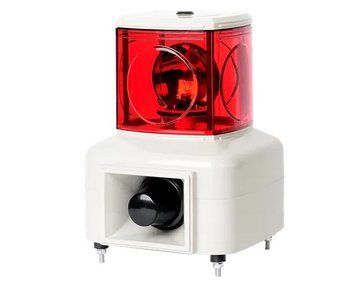 MSGS-120-R Світлосигнальна колона (червоний + сирена 100 dB/m, 220 VAC) 000143303 фото
