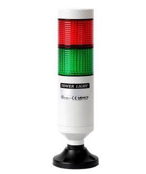 PTE-AGF-2FF-RG Світлосигнальна колона (LED, червоний, зелений 56мм, 90-240 VAC) 000205990 фото