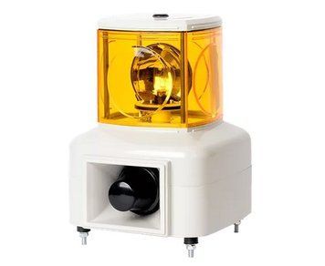 MSGS-120-Y Світлосигнальна колона (жовтий + сирена 100 dB/m, 220 VAC) 000089414 фото