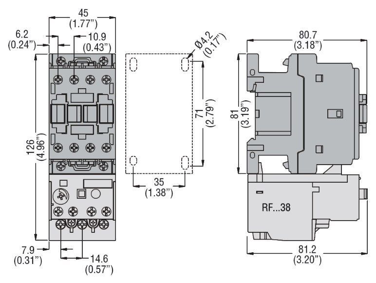 Контактор BF25 01 A230 000127557 фото