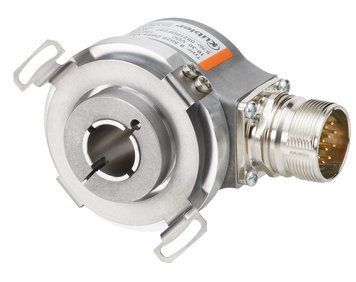 Енкодер 8.KIH50.485E.4096 вих. Push-Pull з інверс Uжив=10...30Vdc пол вал15мм фл з кріпл танг каб 1м 000167149 фото