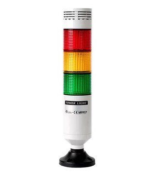 PTE-AGZ-302-RYG Світлосигнальна колона (LED, червоний, жовтий, зелений, сирена, 56мм, 24V AC/DC) 000182326 фото