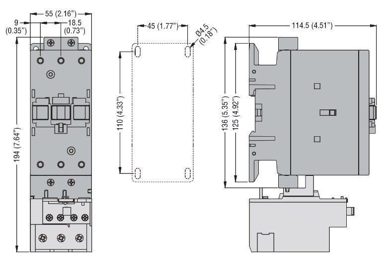 Контактор BF94 00 A230 (AC3:95A) 000172986 фото