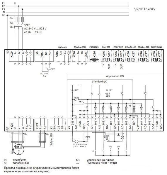 Перетв. частоти i550 18.5 кВт 380 В I5DBE318F10V10000S 000216854 фото