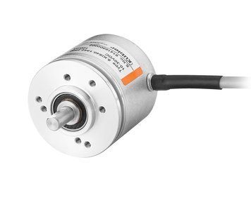 Енкодер 8.KIS40.1342.0060 вих. Push-Pull з інверс Uжив=10...30Vdc d=6мм рад. кабель 2м 000185556 фото