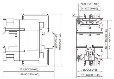 Контактор Ex9CC65 21 3P 230V (104329) 000125289 фото
