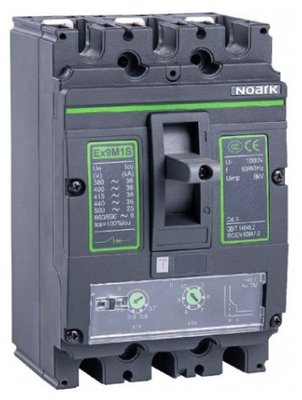 Автоматичний вимикач MCCB Ex9M1S 36kA 3P 100A EU (111799) 000199241 фото
