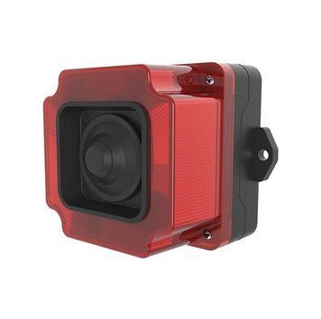 SNT-ESP24-1 Проблисковий маяк червоний (smd LED+ звук, 125-133дБ, 12-24V AC/DC) 000207764 фото