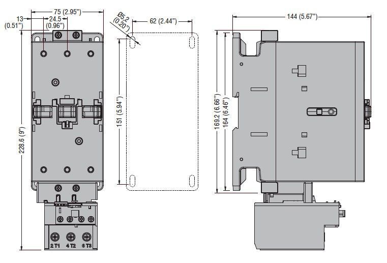 Контактор BF95 00 E024 000158821 фото
