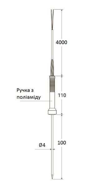 ТСМ-1-8-100М-В-3-100-4-4000-РС-/-50...150/ Термоперетворювач 000215768 фото