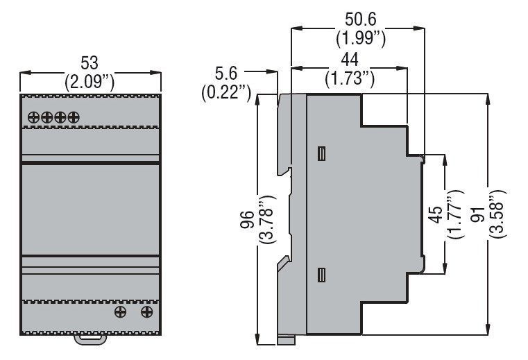 Джерело живлення модульне PSL1M 036 24 (36 Вт, 24В) 000104825 фото