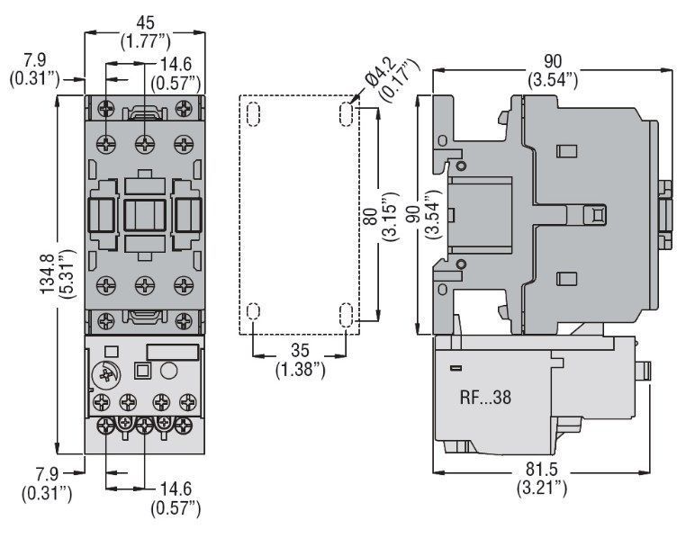 Контактор BF26 00 A024 000072107 фото