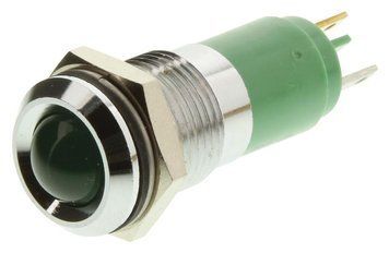 19210351 (17-210351) світлод. інд IP40 14мм 24VDC 20mА зелений 000059694 фото
