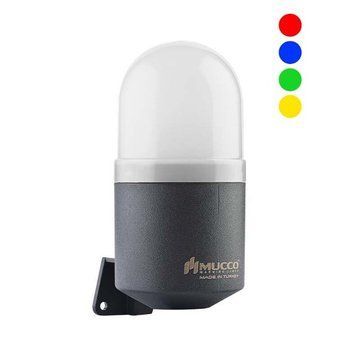 SNT-K72-RGB Проблисковий маяк RGB (червоний, зелений, жовтий, синій, + звук, 124dB, 40-250 В AC/DC) 000221174 фото