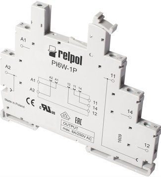 PI6W-1PS-24VAC/DC колодка інтерфейсного реле, сірий 000201783 фото